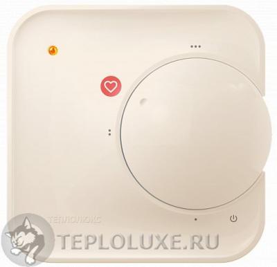 "ТЕПЛОЛЮКС" 510 Терморегулятор для теплого пола кремовый