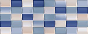 Купить керамическая плитка плитка 20,1*50,5 elissa mosaico blu 1c недорого в Московской области с доставкой - Плиткин Дом